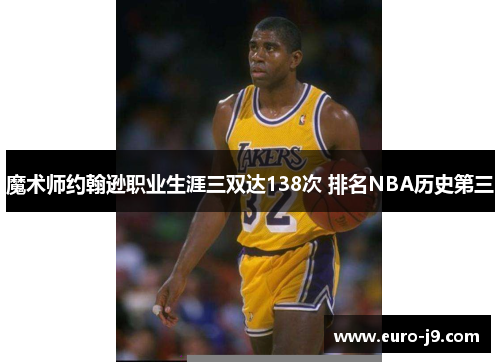 魔术师约翰逊职业生涯三双达138次 排名NBA历史第三